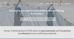 Desktop Screenshot of humantraffickingsearch.org